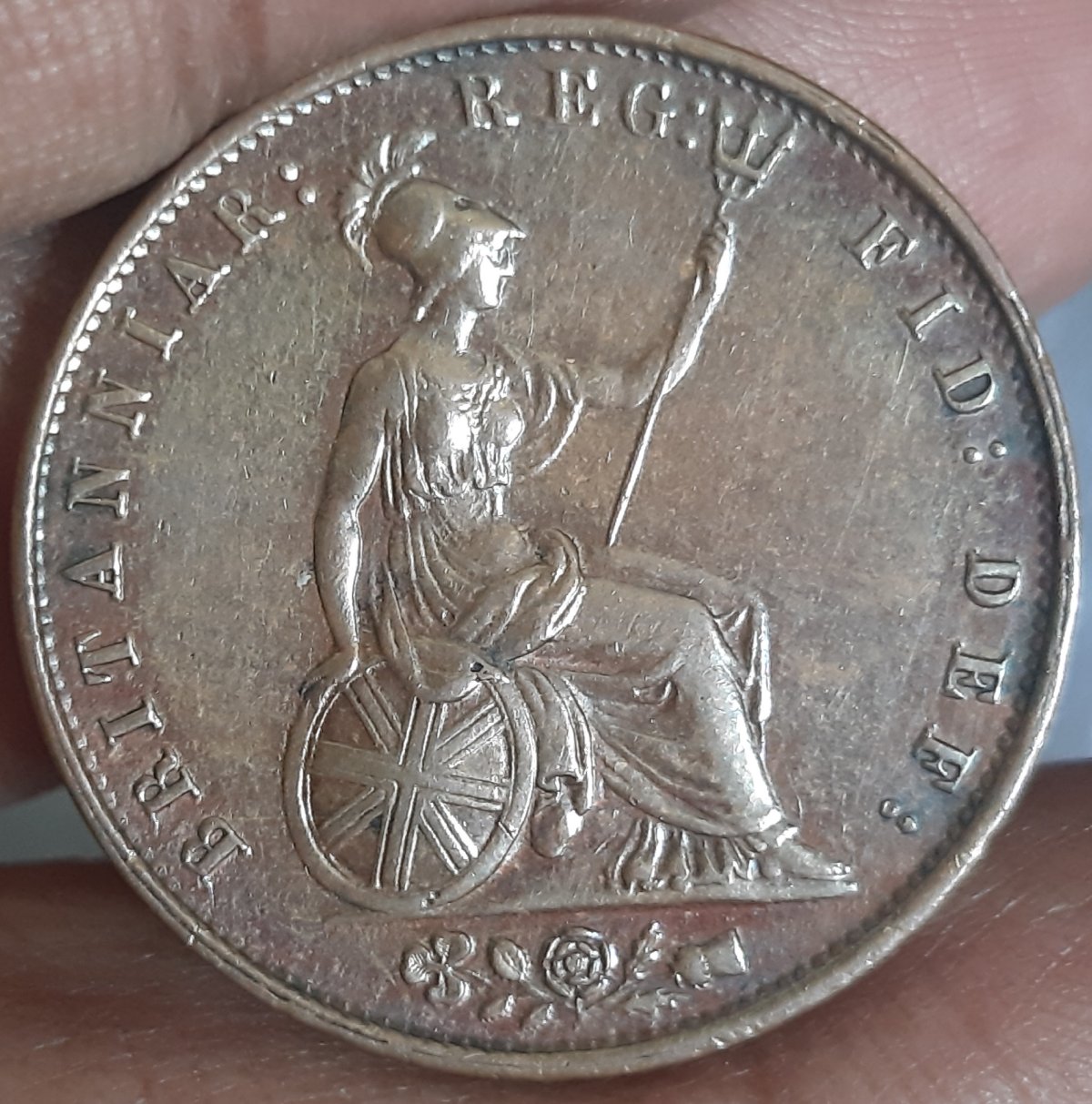 1853-Half-Penny-Identification-Proof-?-Or-Regular-Circulation